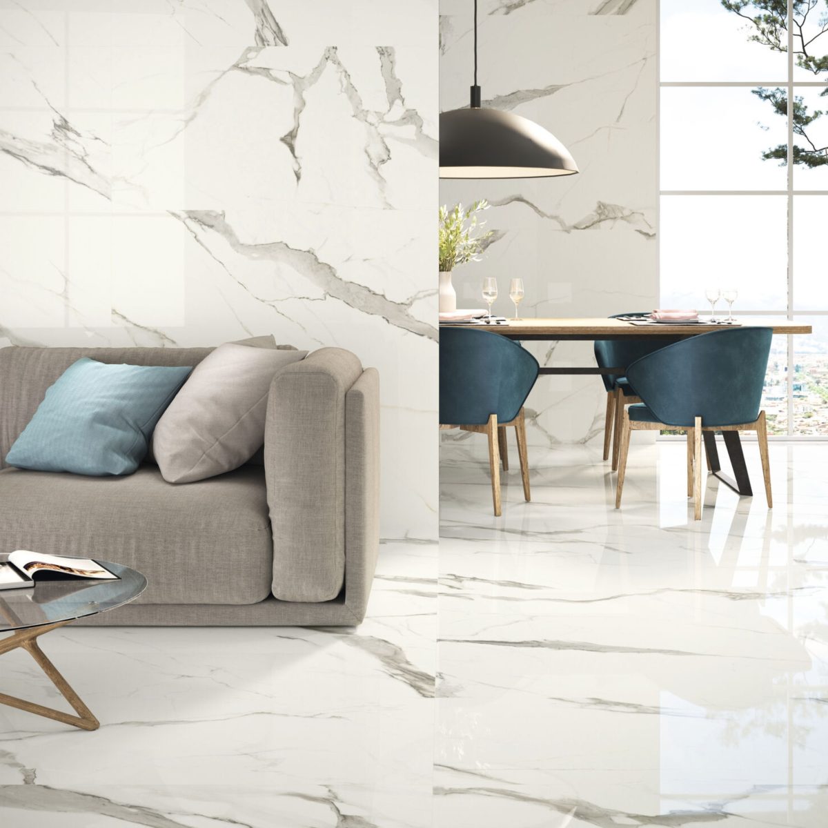 Carrelage marbre Statuario Pulido 60×120