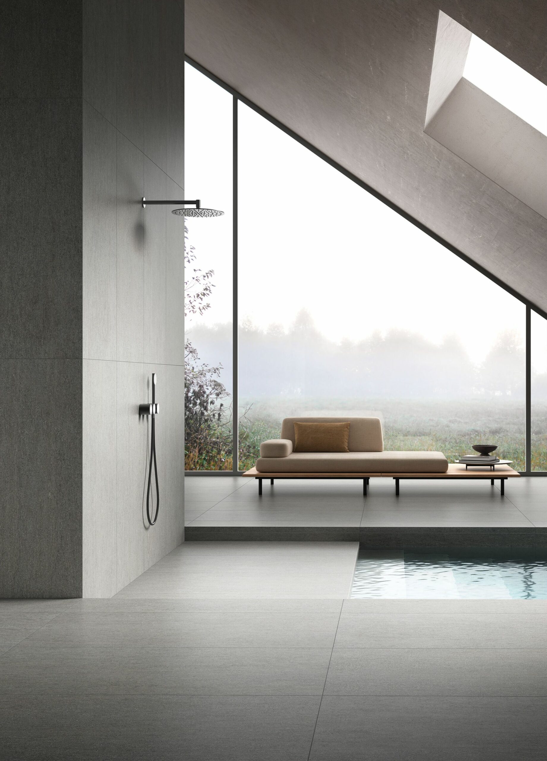 Carrelage Terrazzo Doria Greige