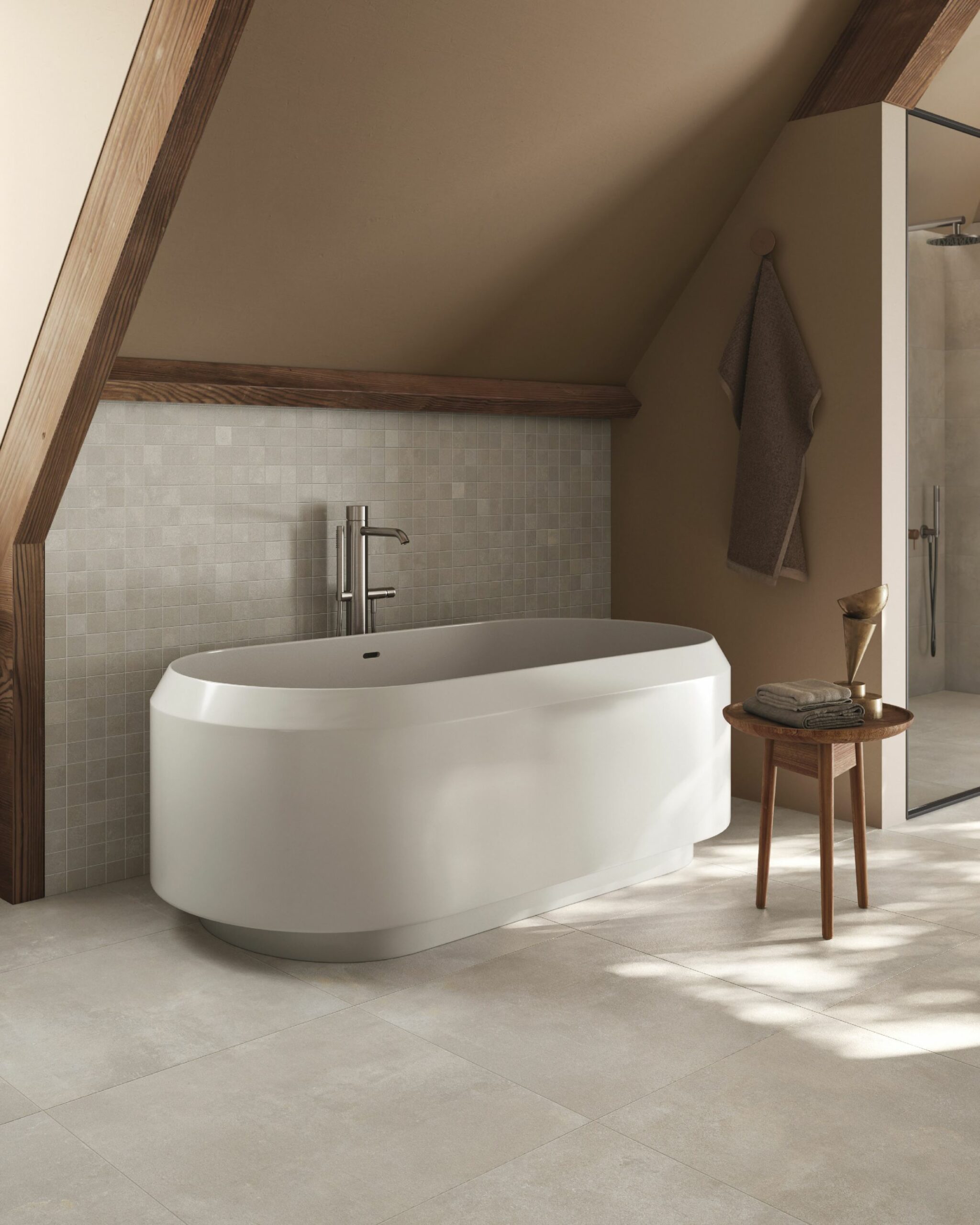 Carrelage Terrazzo Doria Greige