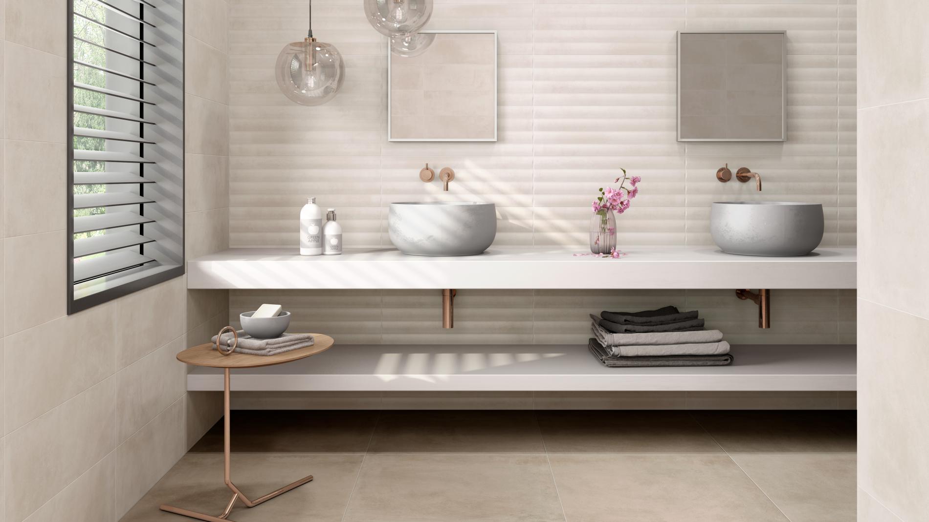 Carrelage Terrazzo Doria Greige