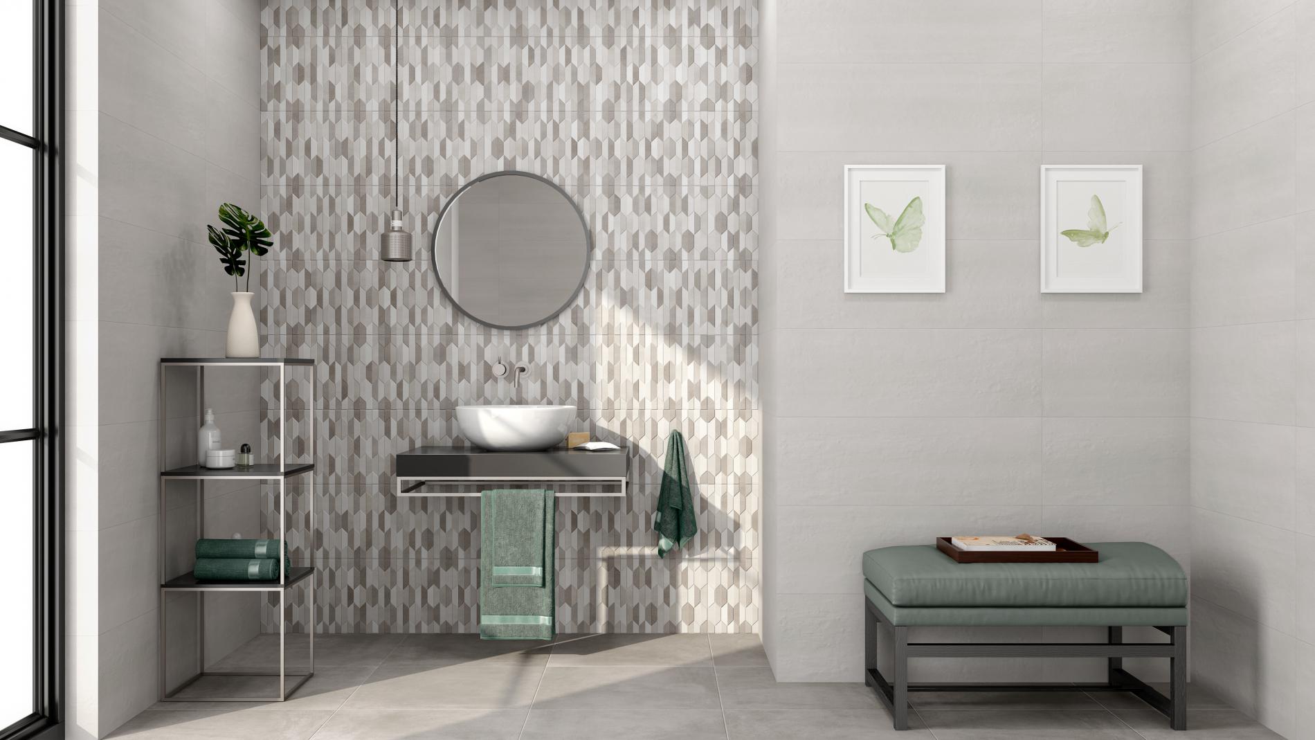 Carrelage Terrazzo Doria Greige