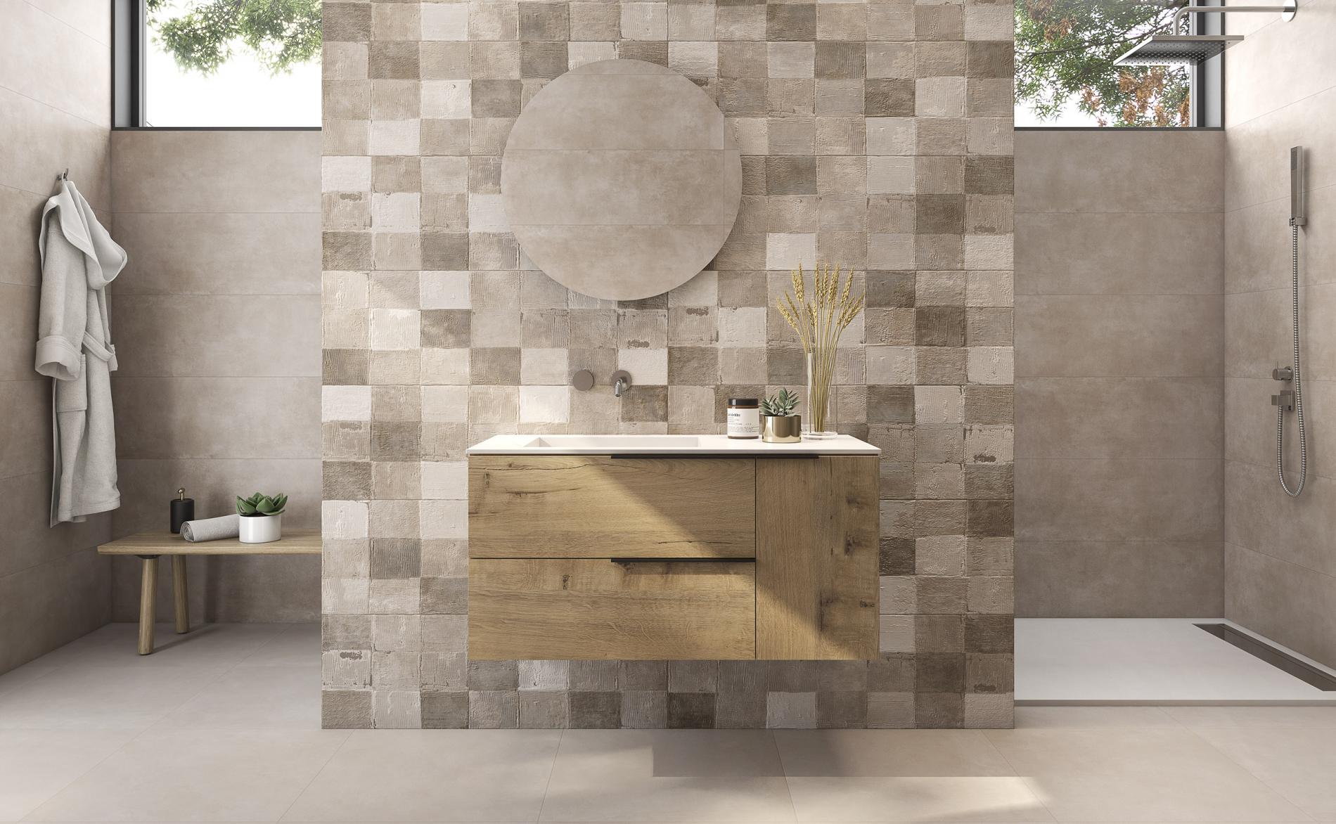 Carrelage Terrazzo Doria Greige