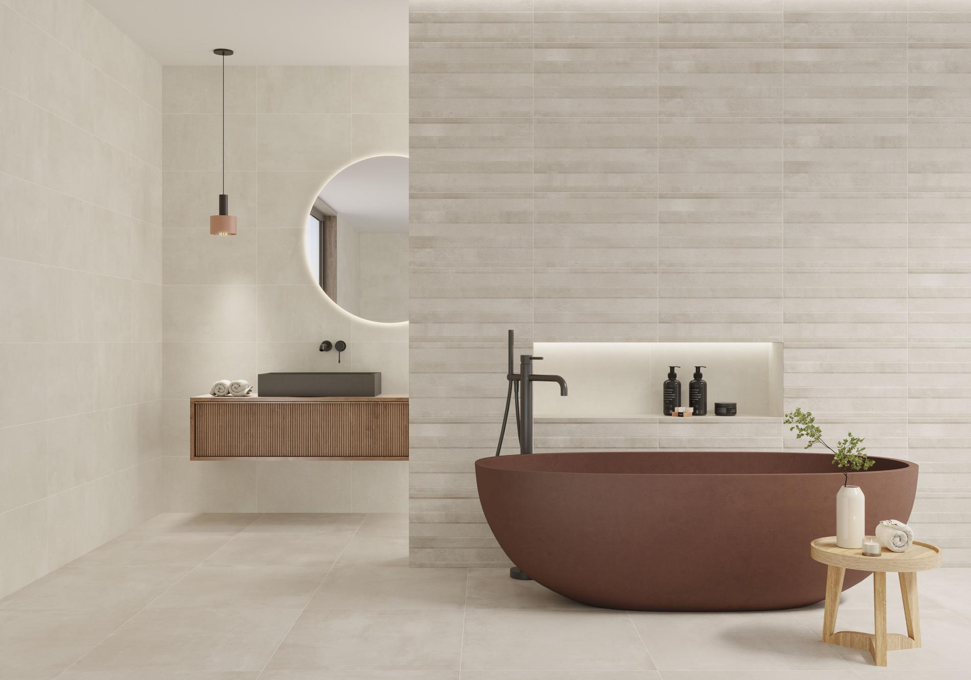 Carrelage Terrazzo Doria Greige