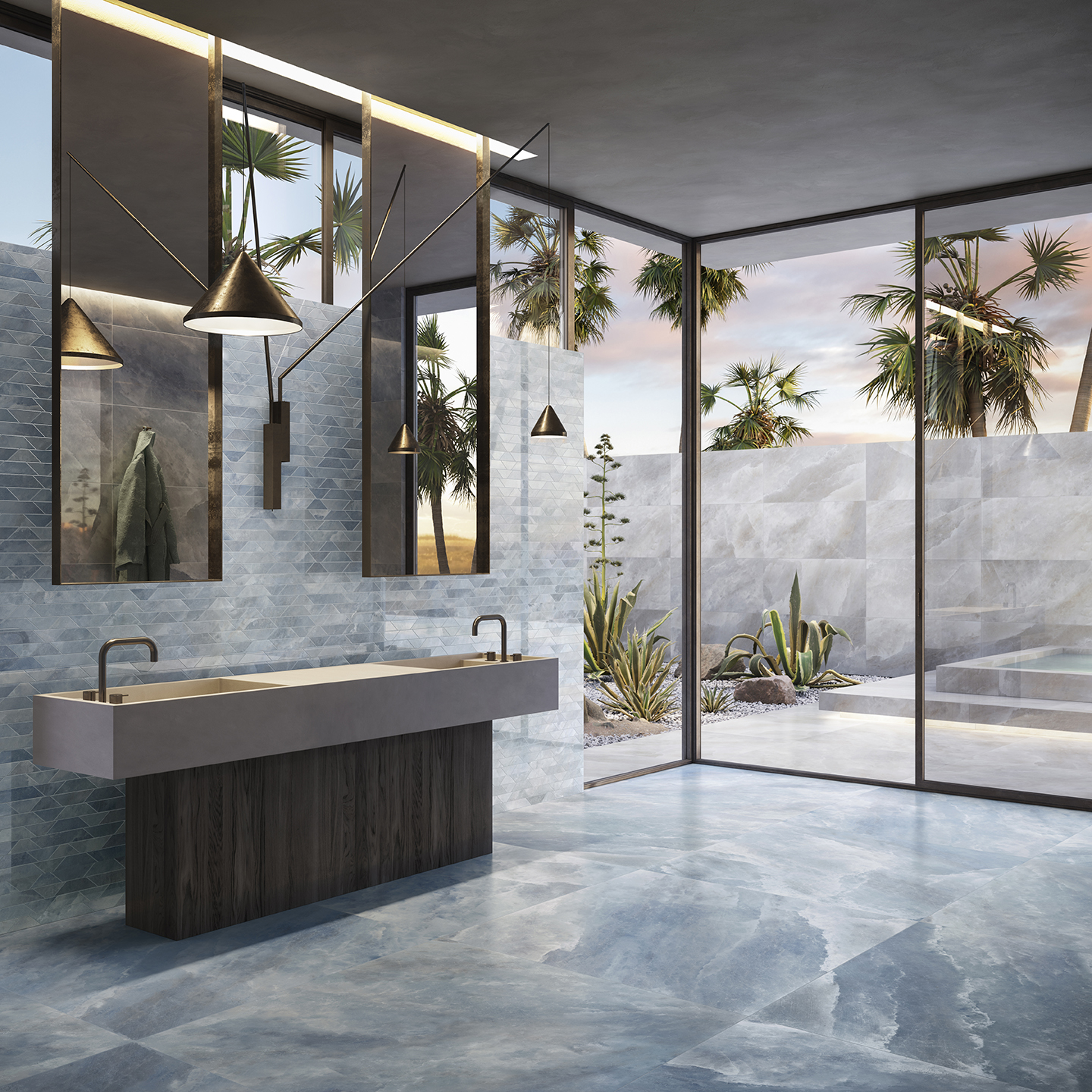 Carrelage Terrazzo Doria Bianco