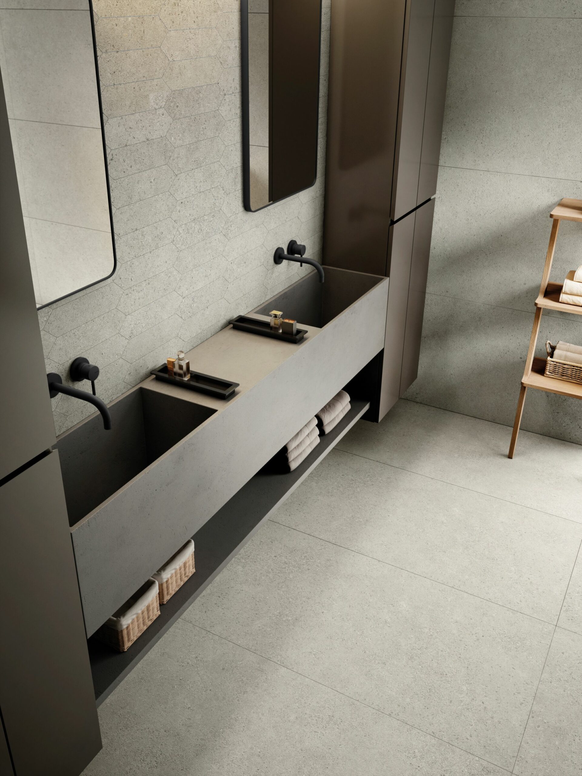 Carrelage Terrazzo Doria Bianco