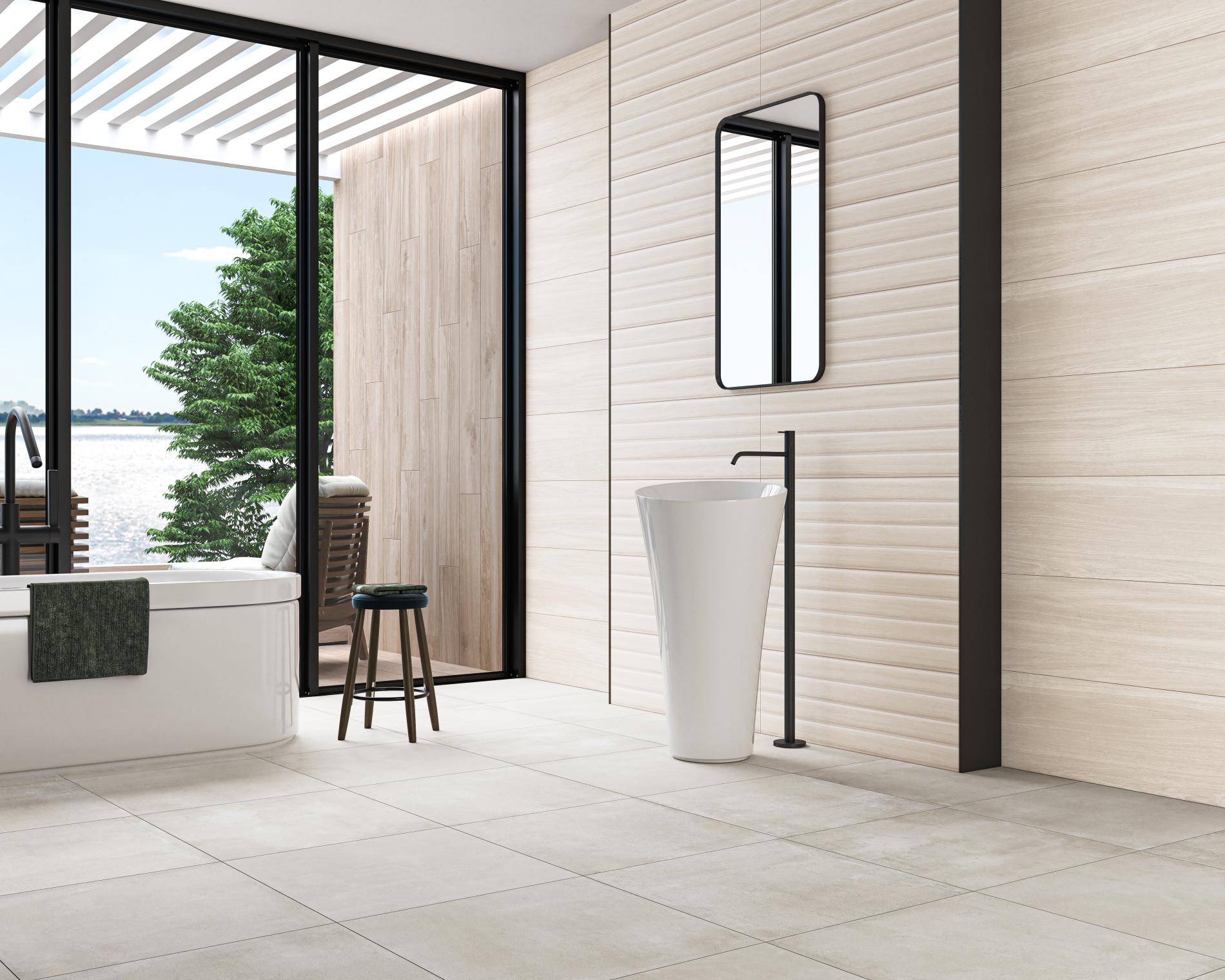 Carrelage Terrazzo Doria Bianco