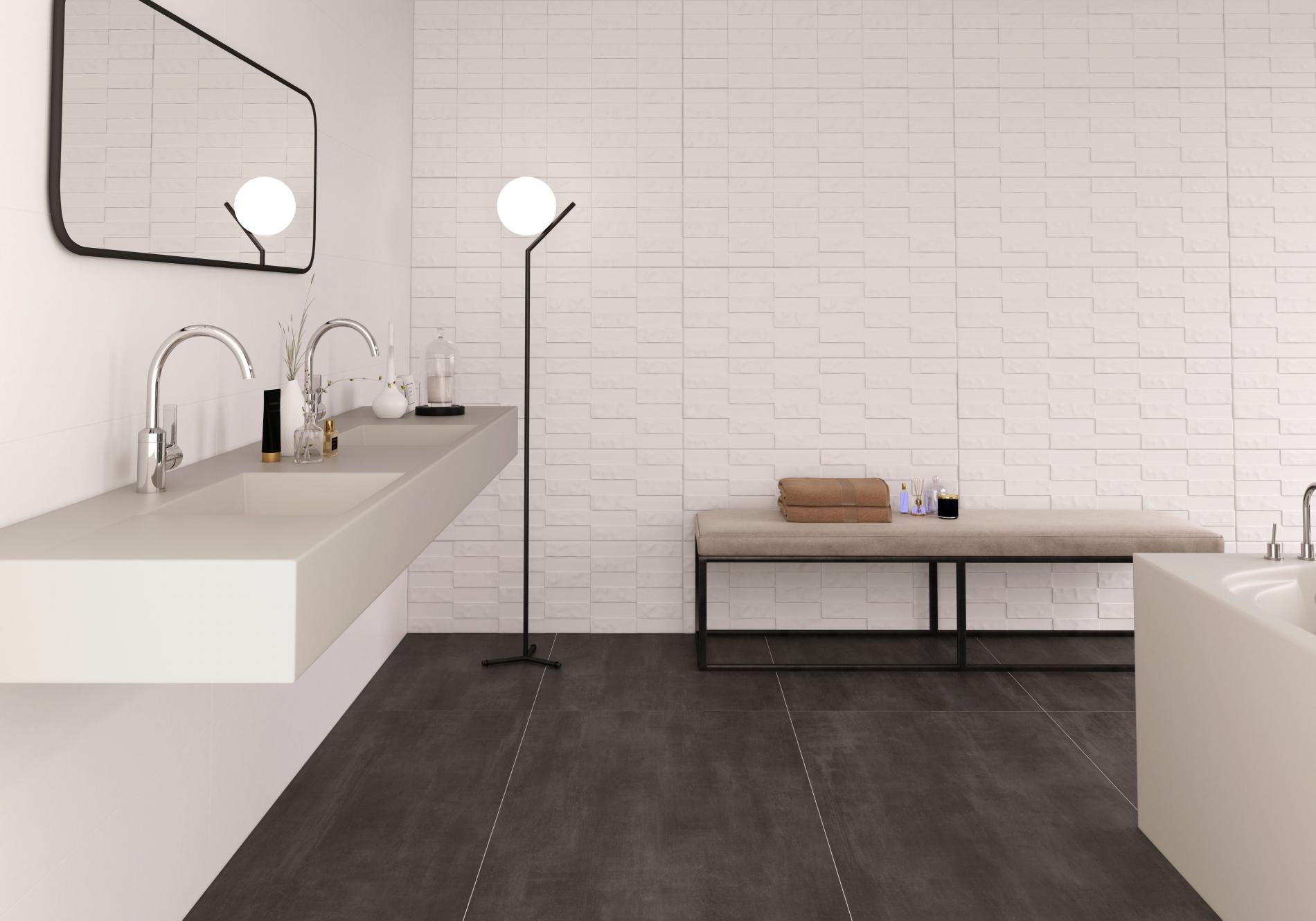 Carrelage Terrazzo Doria Bianco