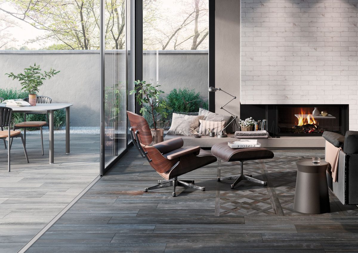 Carrelage bois Maryland Gris 20×120