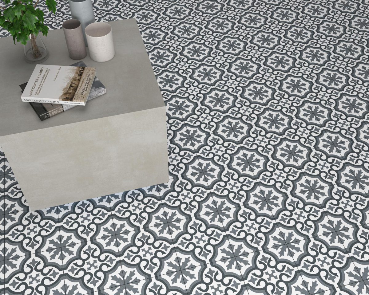 Carreau de ciment Hexa Verona Miel 23×27