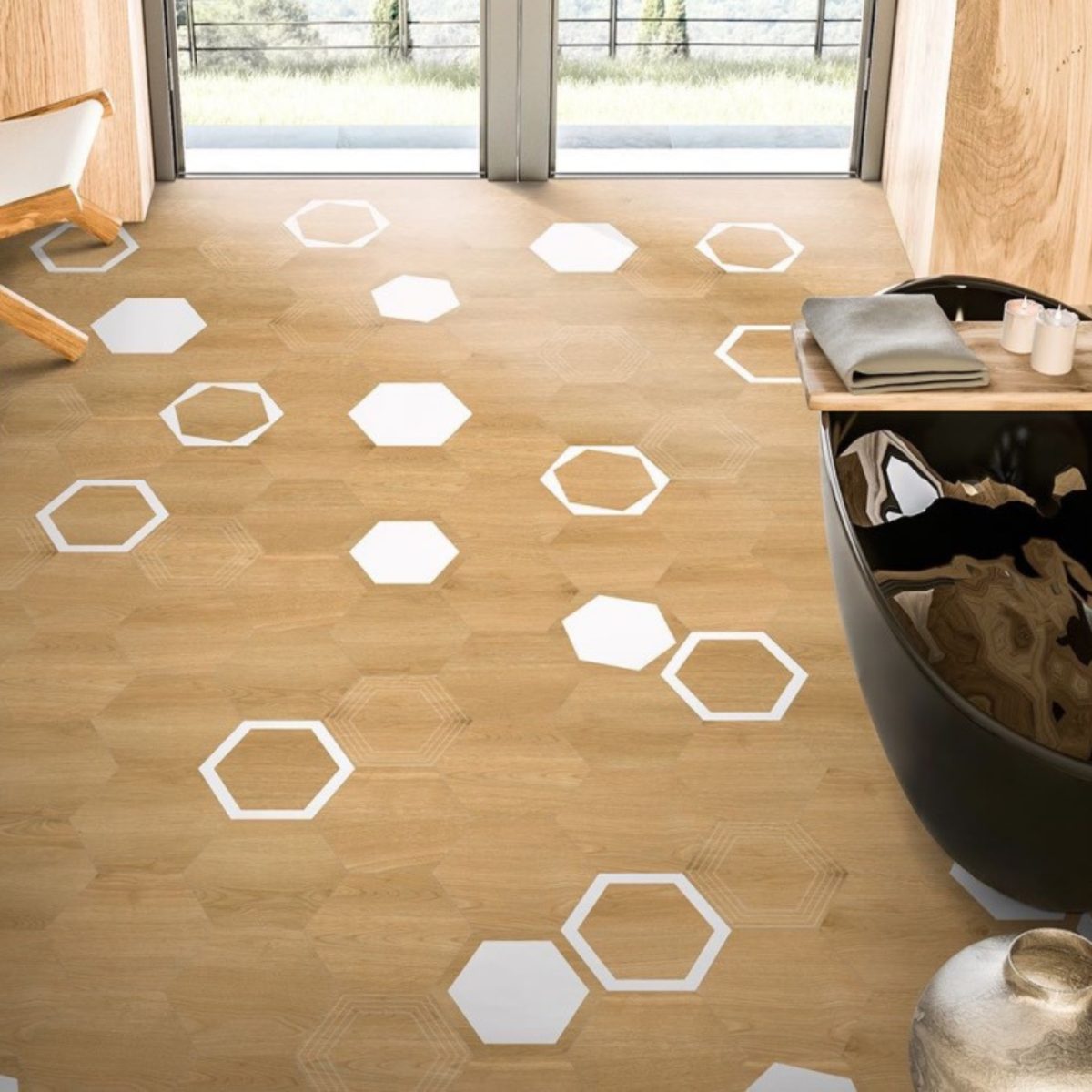 Carreau de ciment Hexa Verona Move 23×27