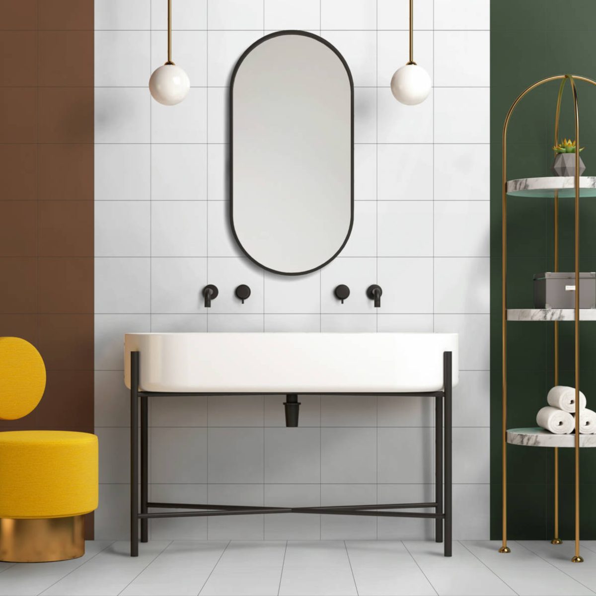 Carreau de ciment Element 25×25