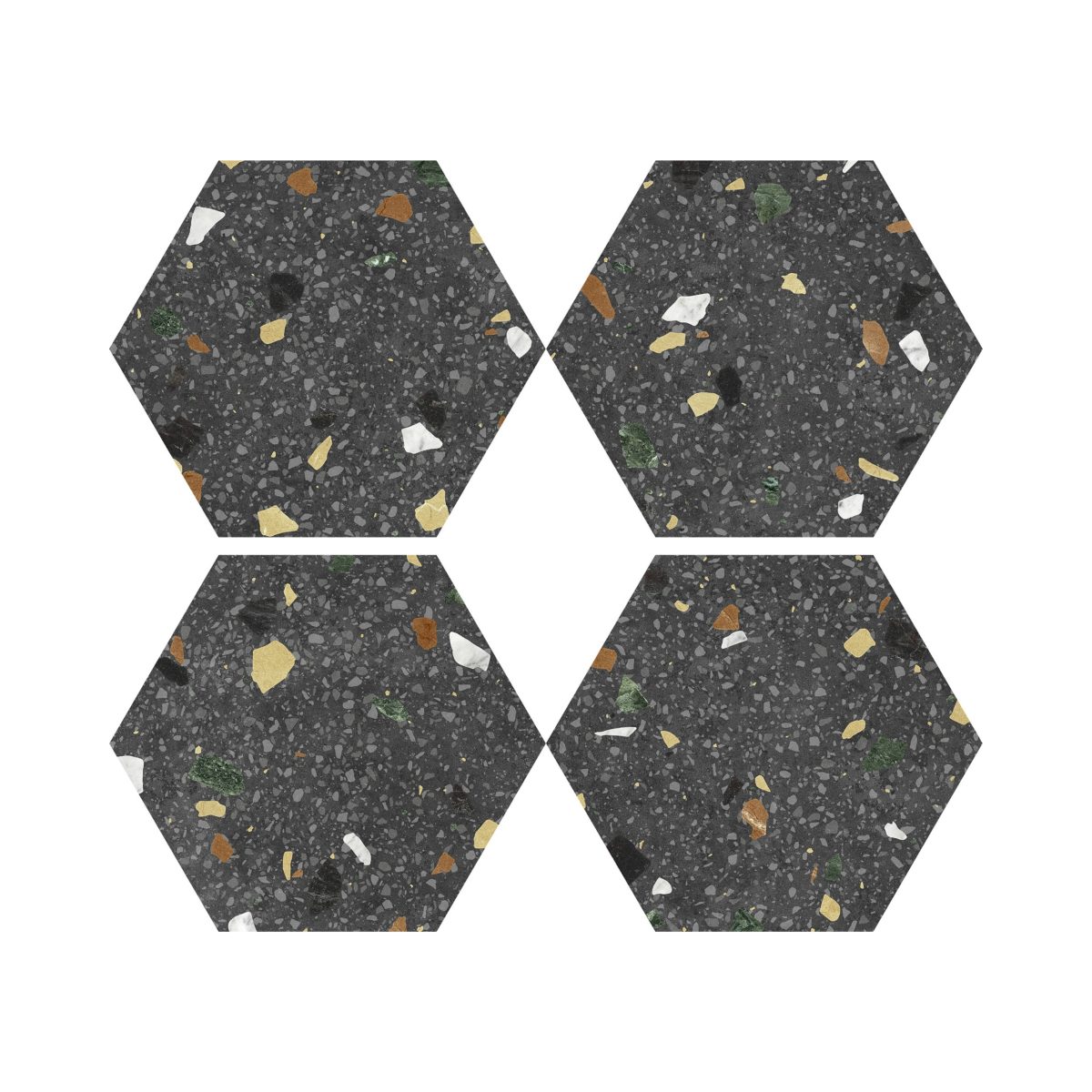 Carreau de ciment Hexa Tritano 23×27