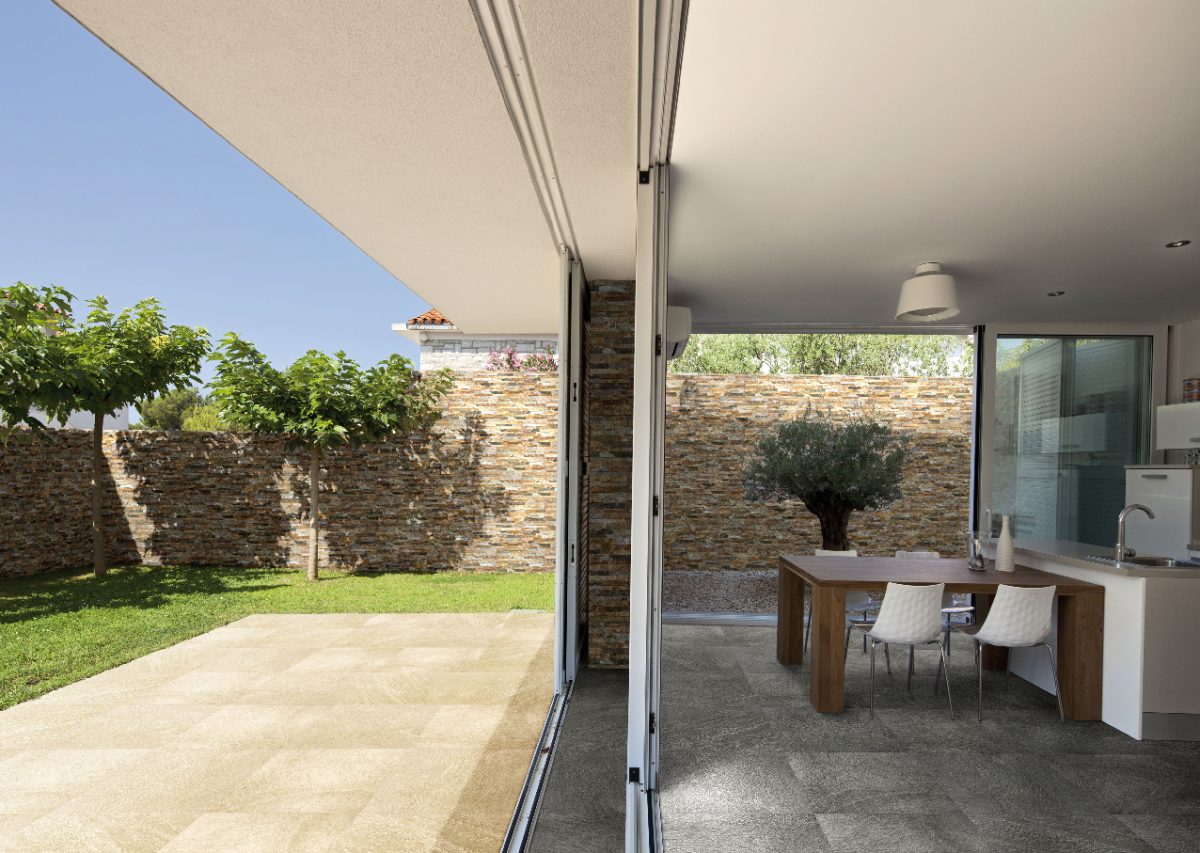 Carreau de ciment HEXA Terni Noir 23×27