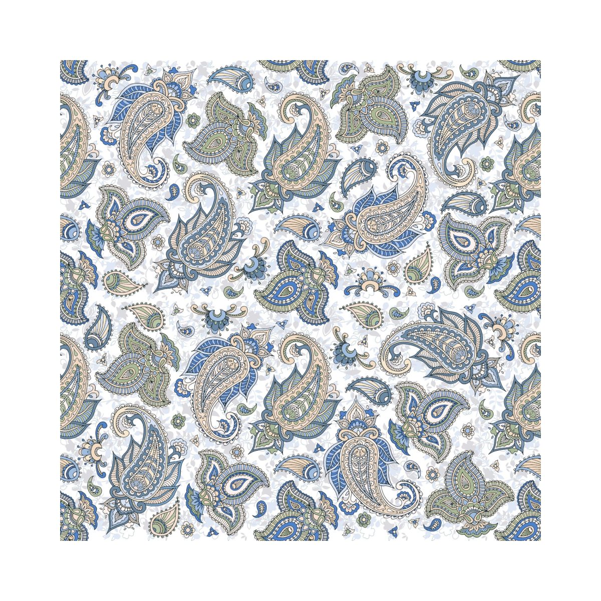 Carreau de ciment Paisley HAWA 25×25