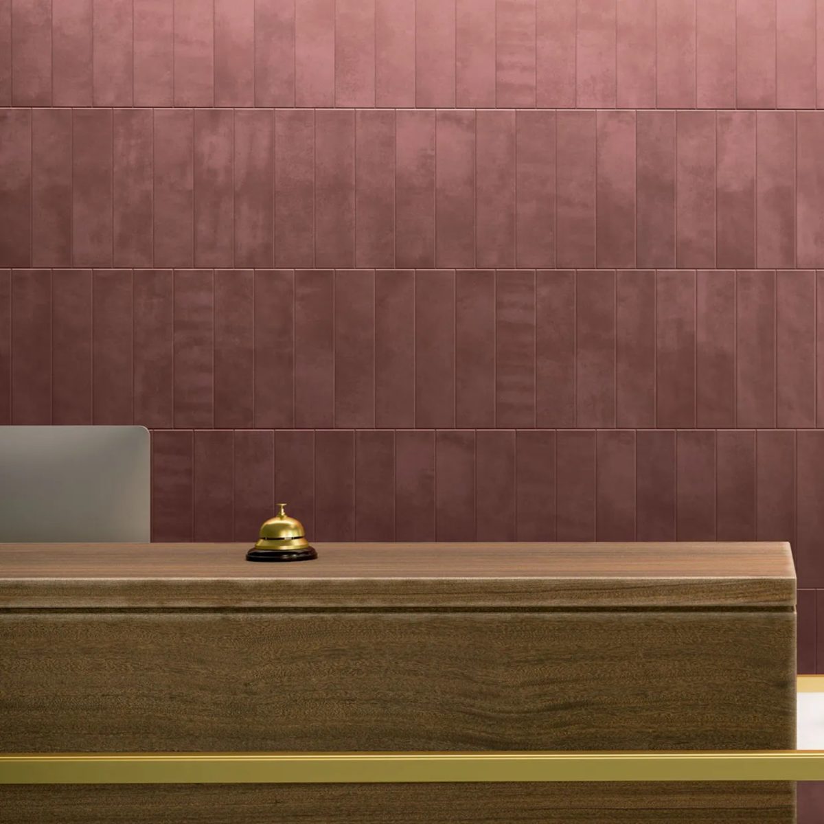 Carrelage Zellige Earth Wine 7,5×30