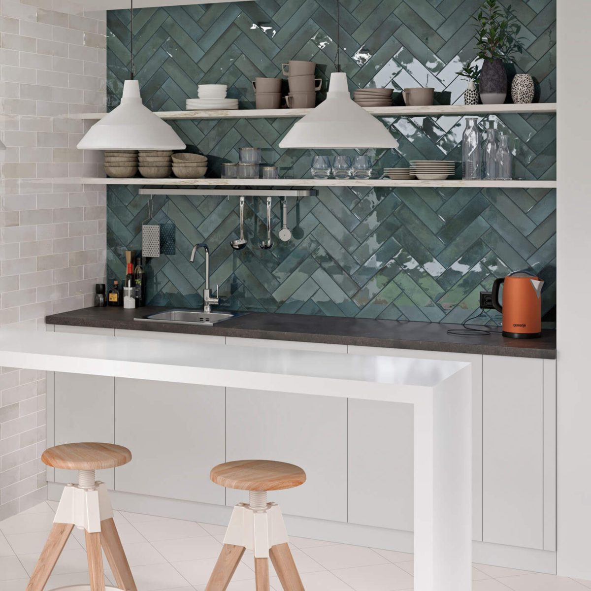 Carrelage Zellige Tokyo Tide 7,5×30