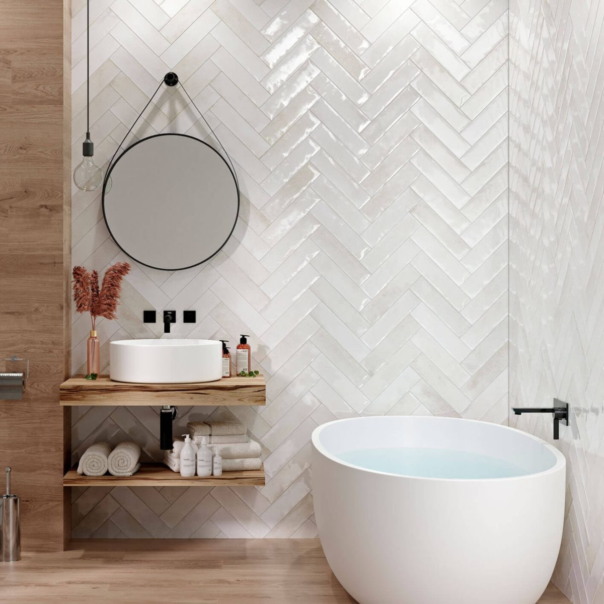 Carrelage Zellige Tokyo Calcite 7,5×30