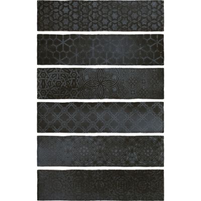 Carrelage Zellige Tetuan Gris soir 7,5×30