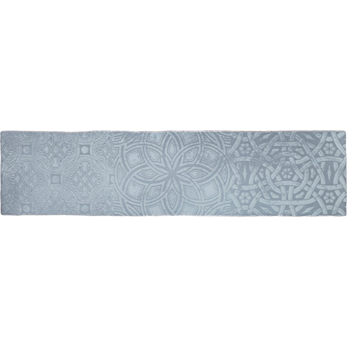 Carrelage Zellige Tetuan Bleu Midi 7,5×30