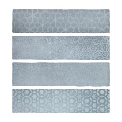 Carrelage Zellige Tetuan Bleu Midi 7,5×30