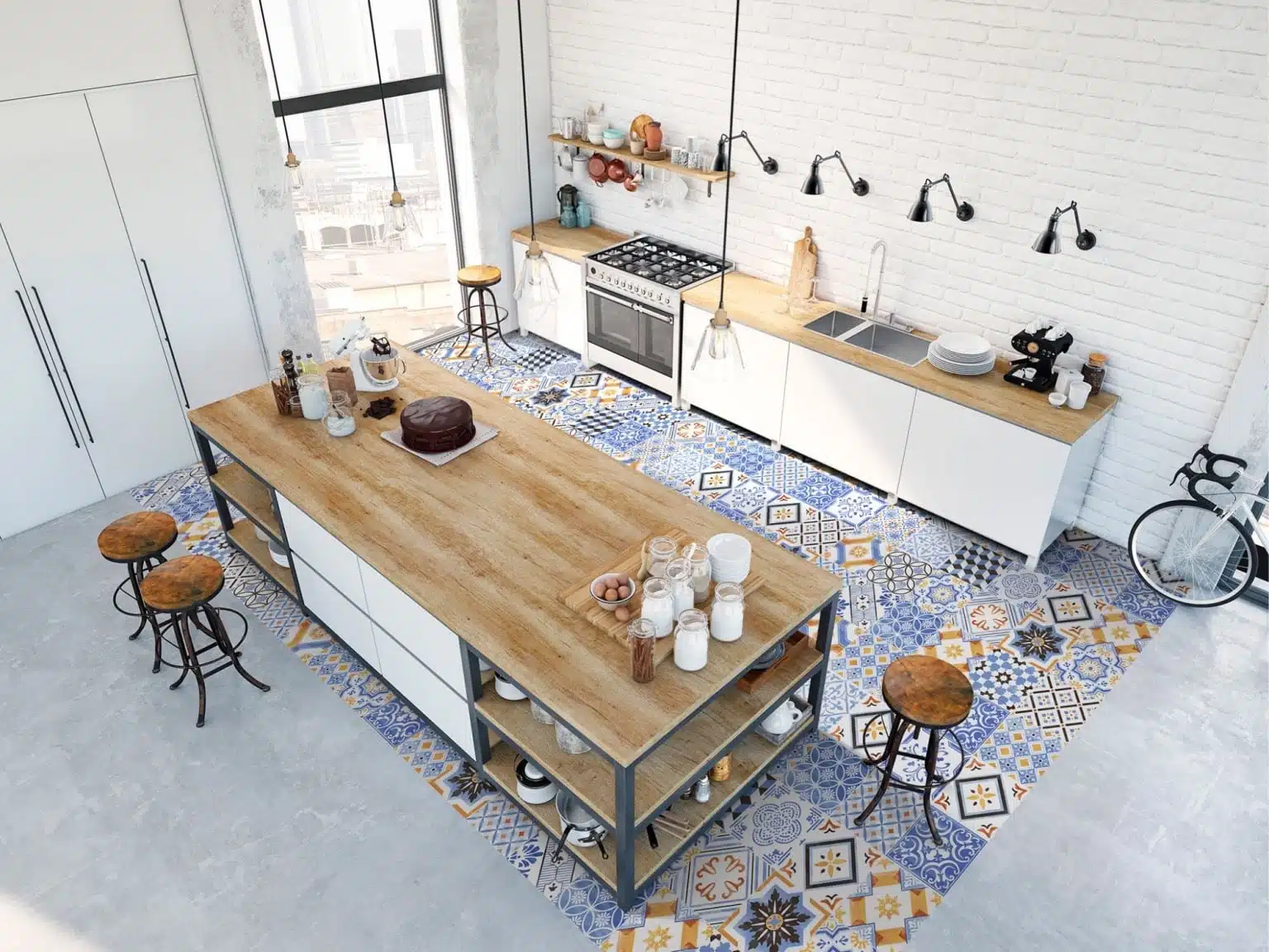 Carrelage Zellige Epoque Gris Nuage