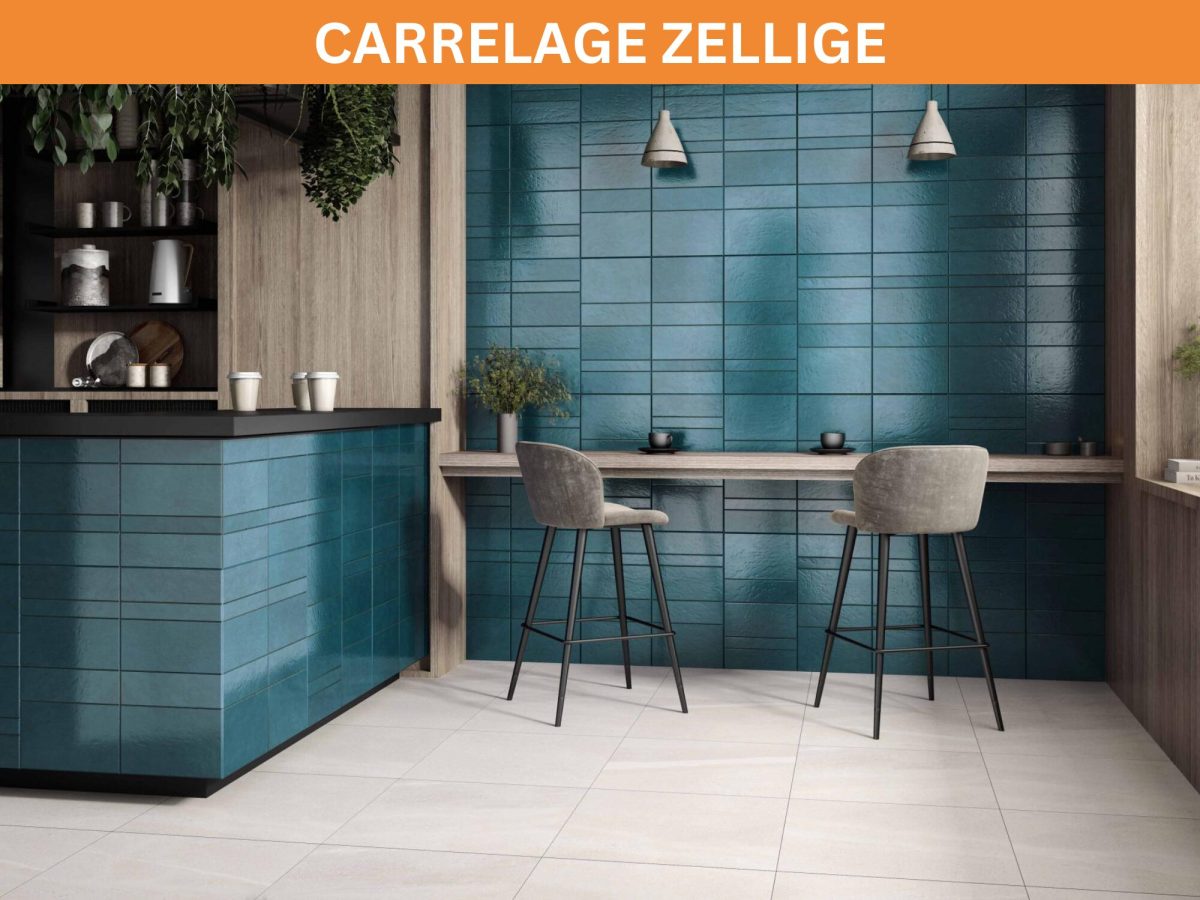 Carrelage Zellige Epoque Gris Nuage