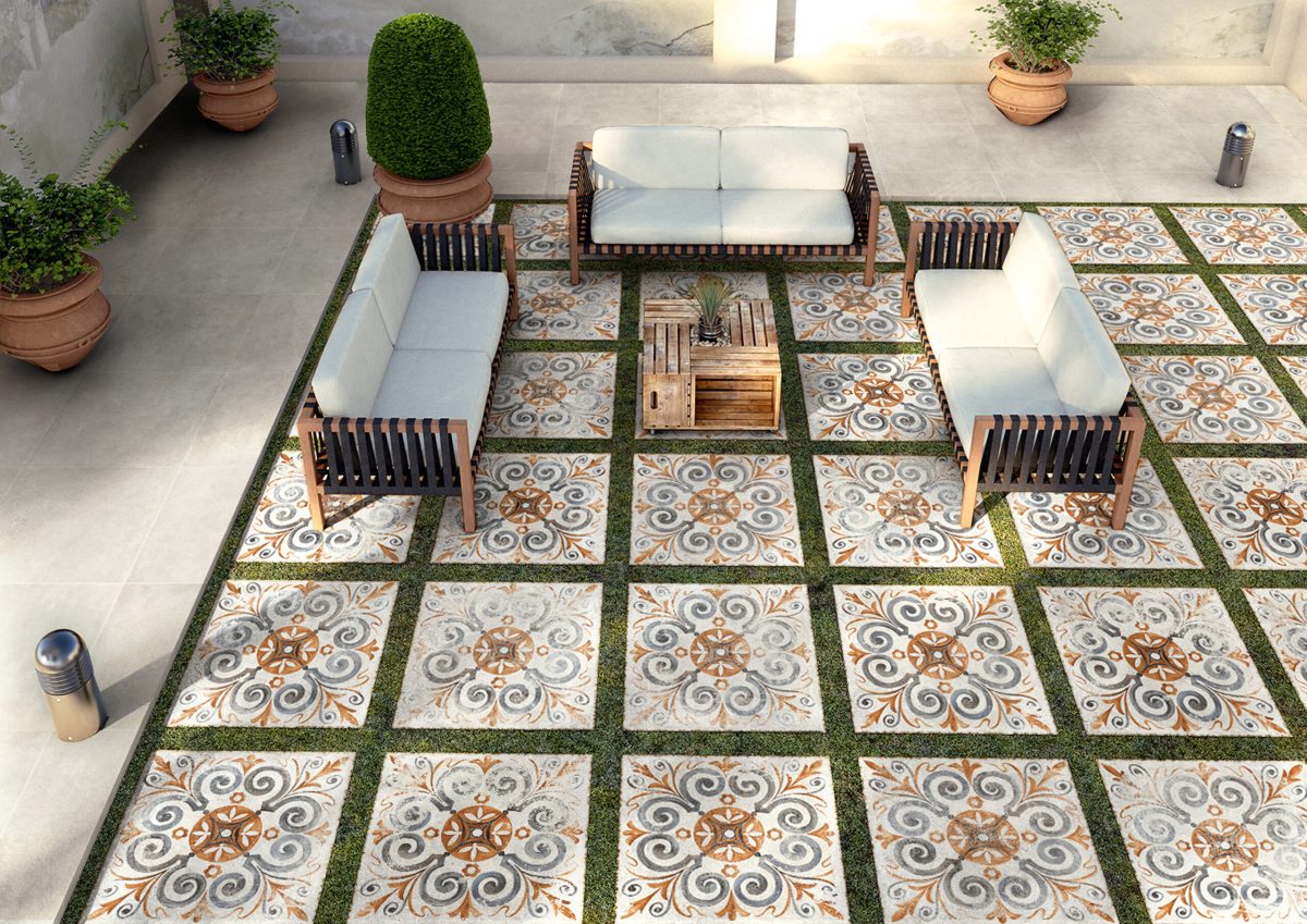 Carrelage Zellige Epoque Gris Nuage