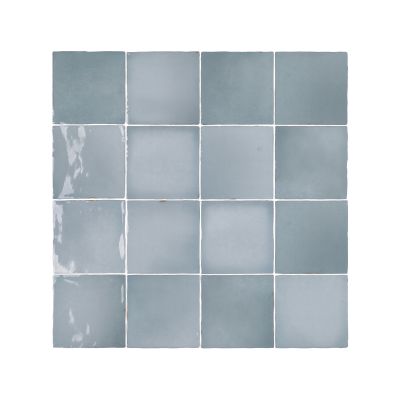 Carrelage Zellige Casablanca Bleu Midi 13×13