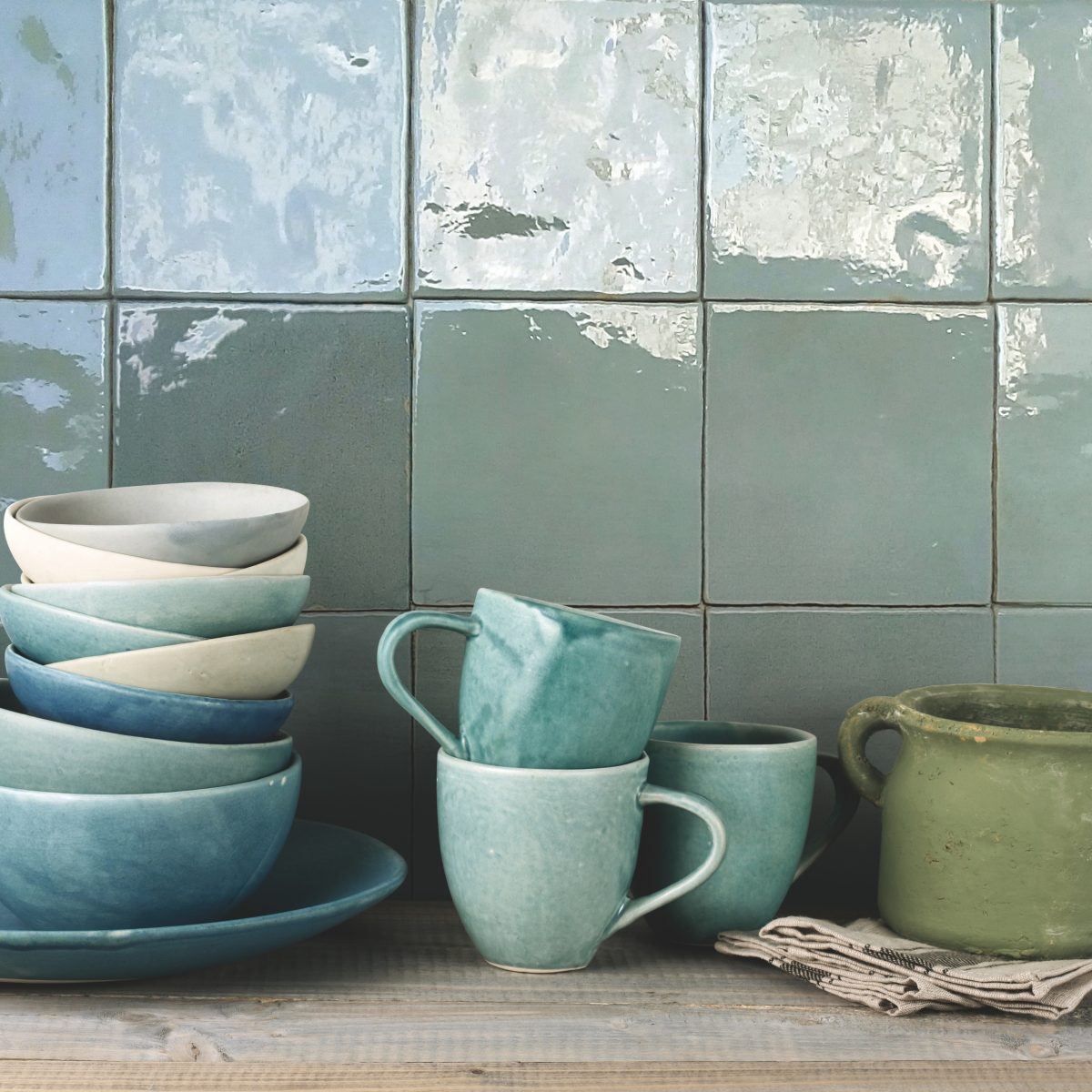 Carrelage Zellige Zel Teal 13×13