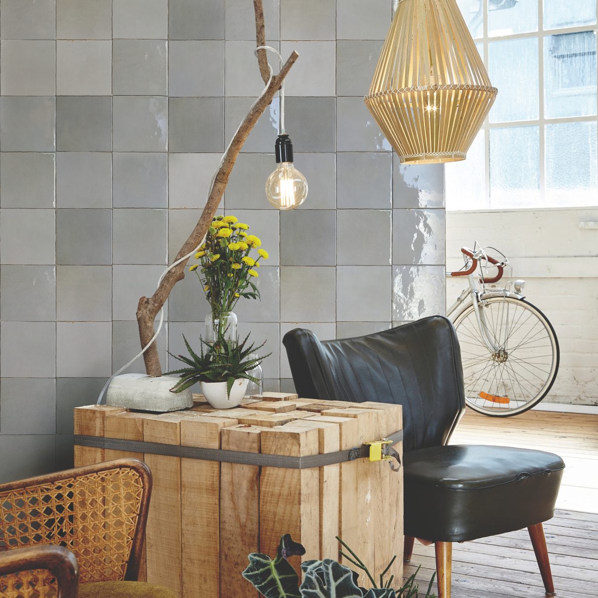 Carrelage Zellige Zel Sale Grey 13×13