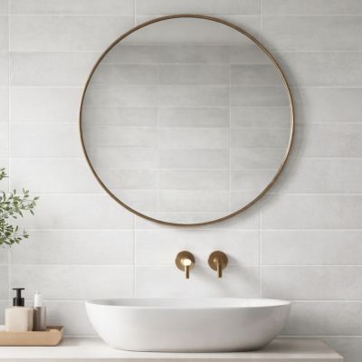 Carrelage Zellige Symphony White 5×25