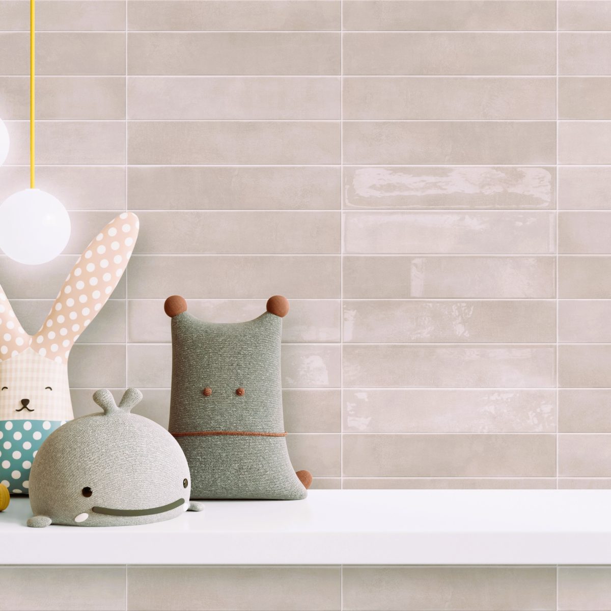 Carrelage Zellige Symphony Cream 5×25