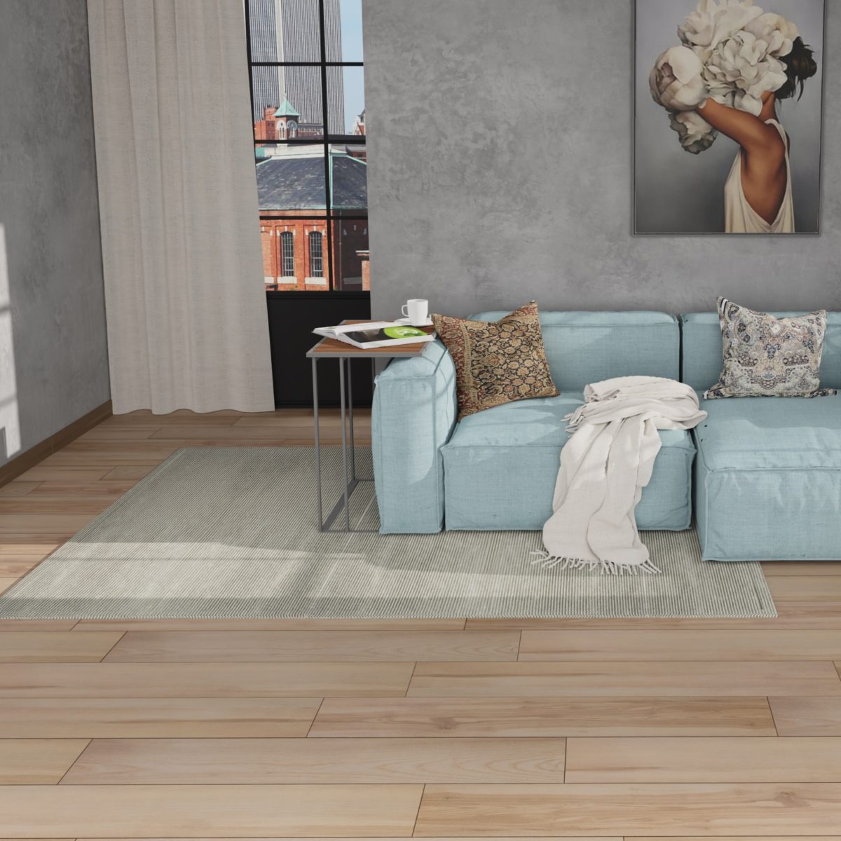 Carrelage bois albany oak 12x60cm