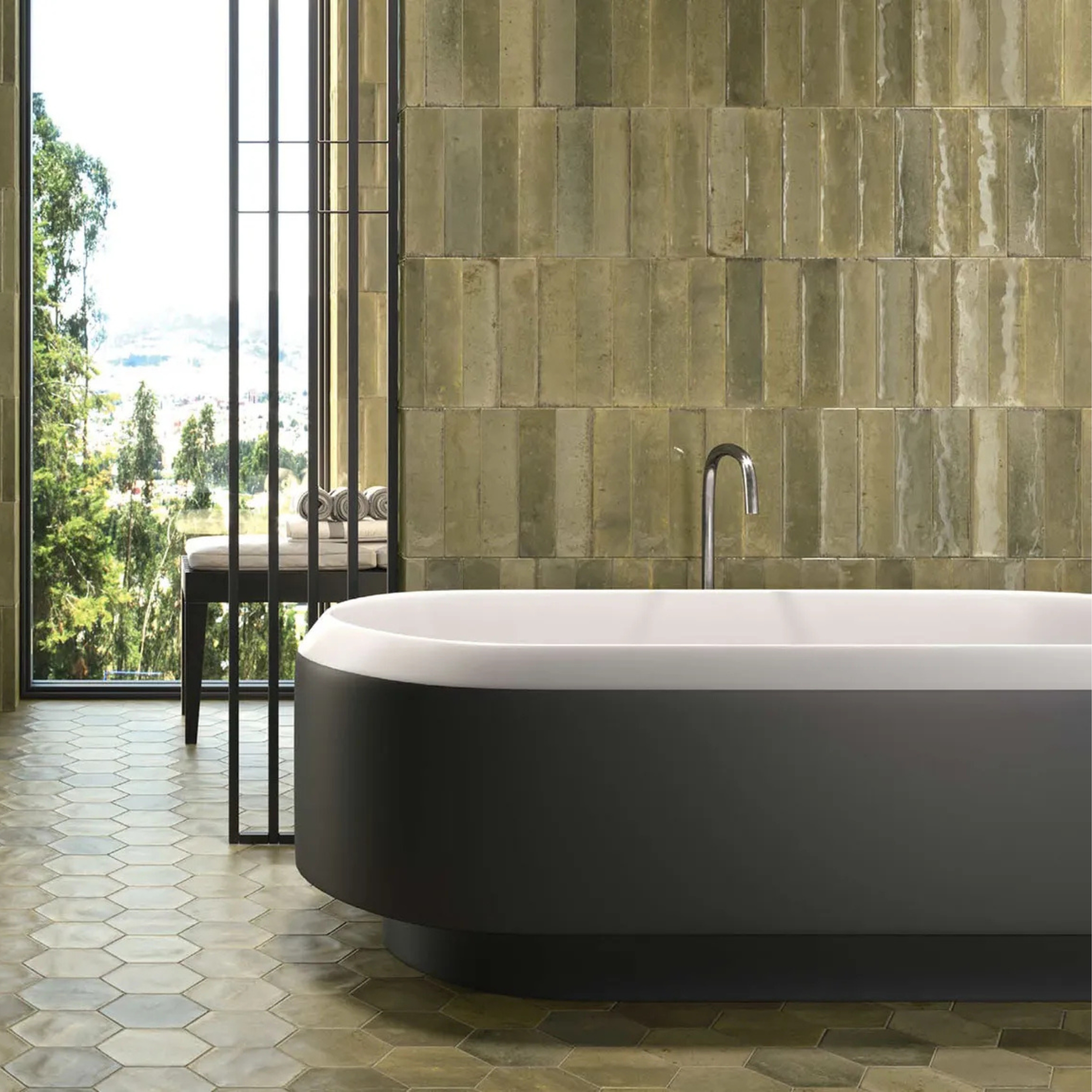 Carreau de ciment Paisley LAXMI 25×25