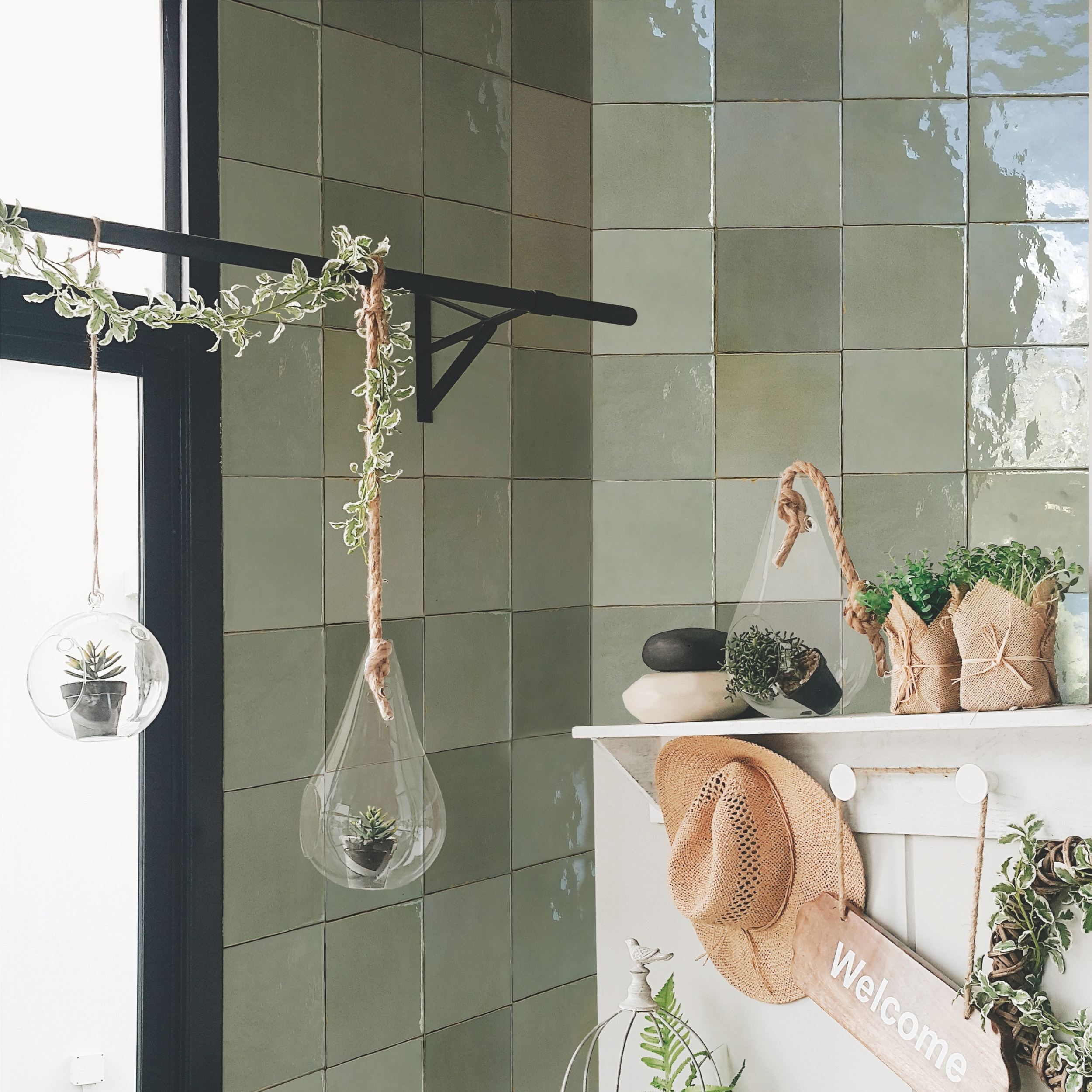 Carrelage Zellige Cosmos White 6,9×24